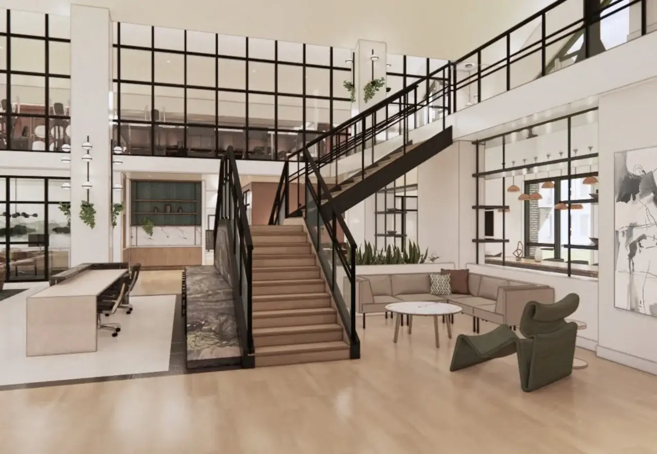 page 18 leasing lobby great room northwest view
