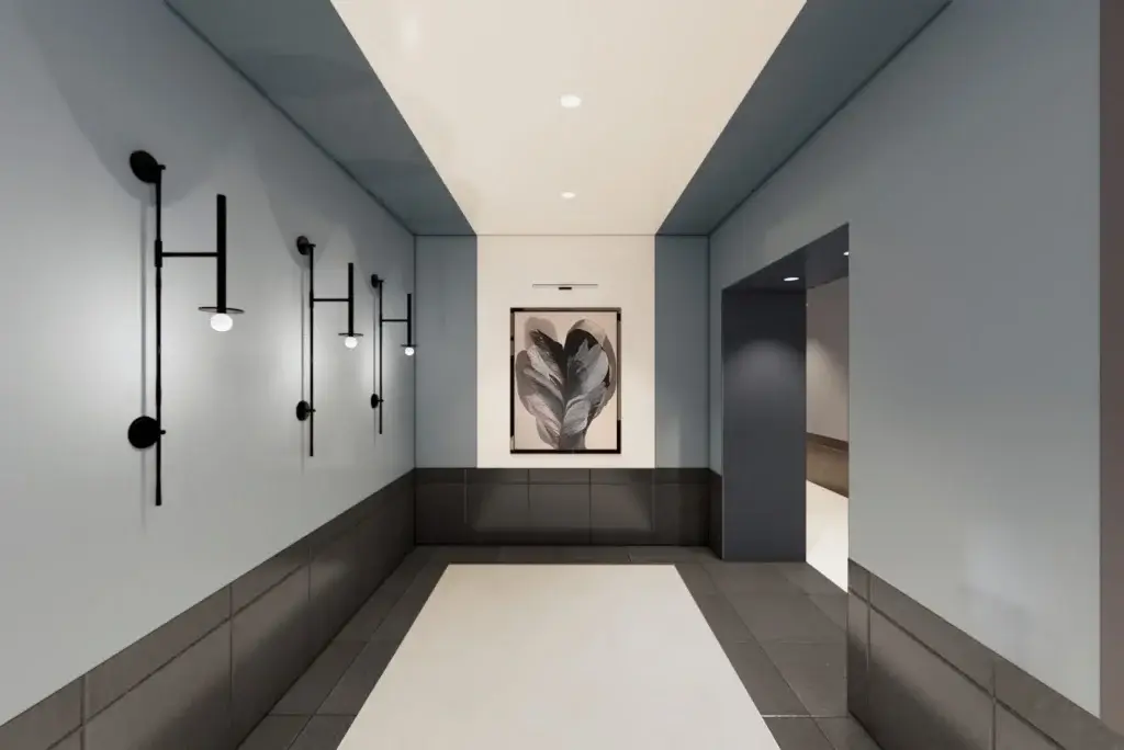 page 32 elevator lobbies east view 1